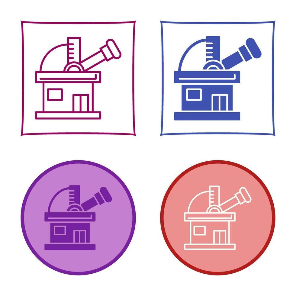 Observatory Vector Icon