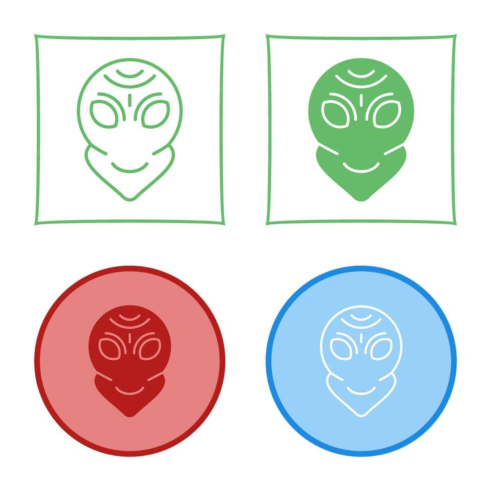 Alien Vector Icon