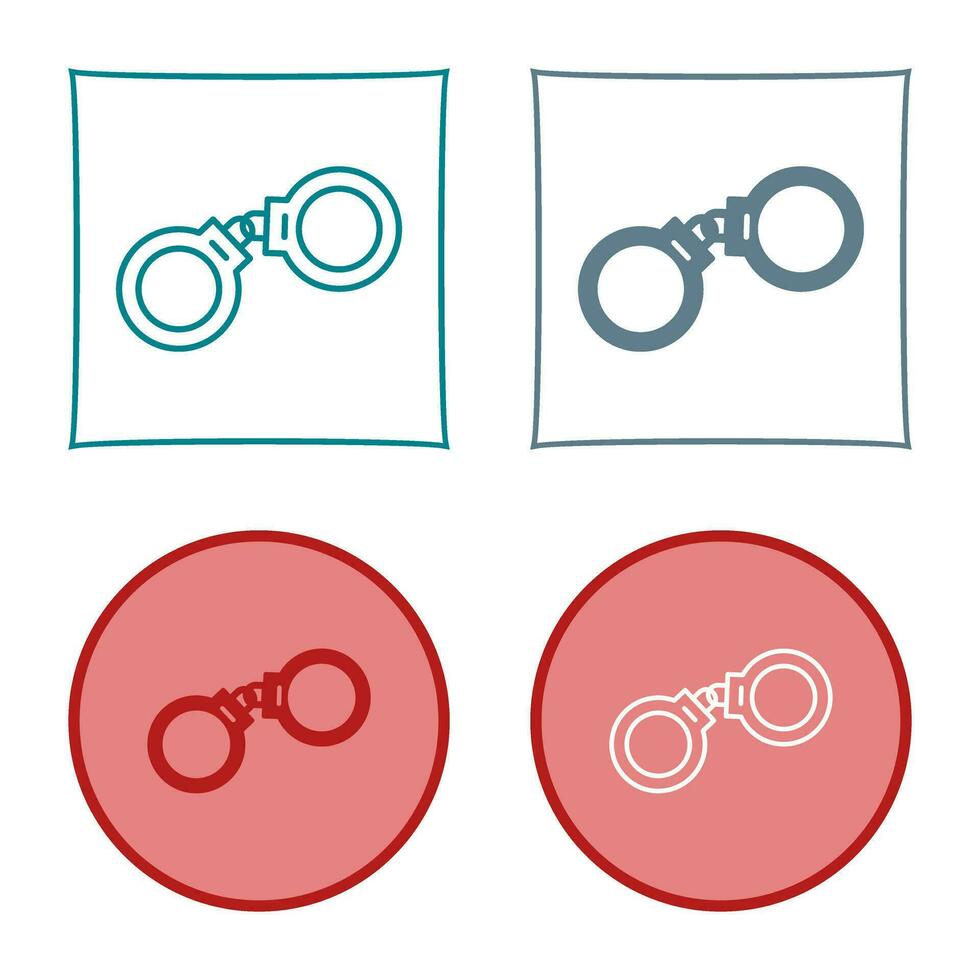 Handcuffs Vector Icon