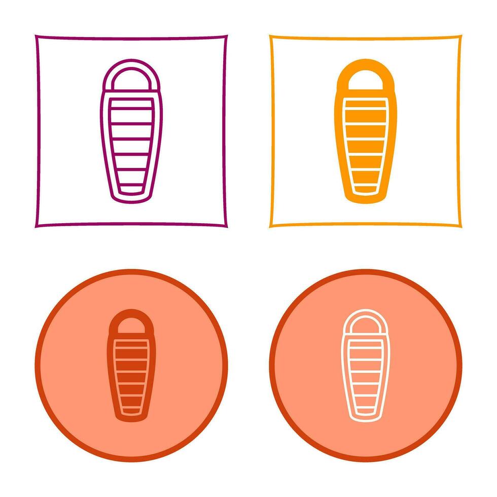 Sleeping Bag Vector Icon