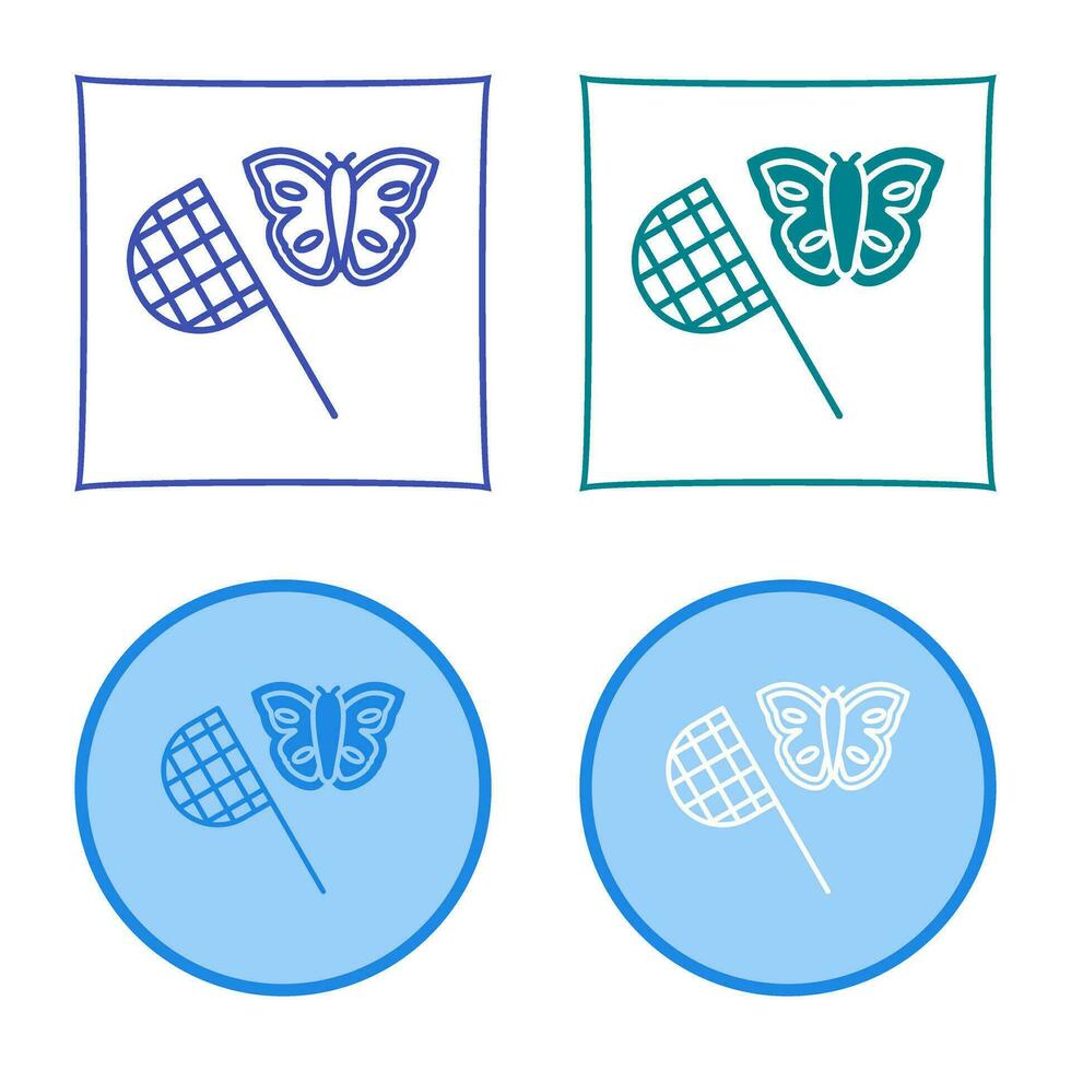 Butterfly Catcher Vector Icon