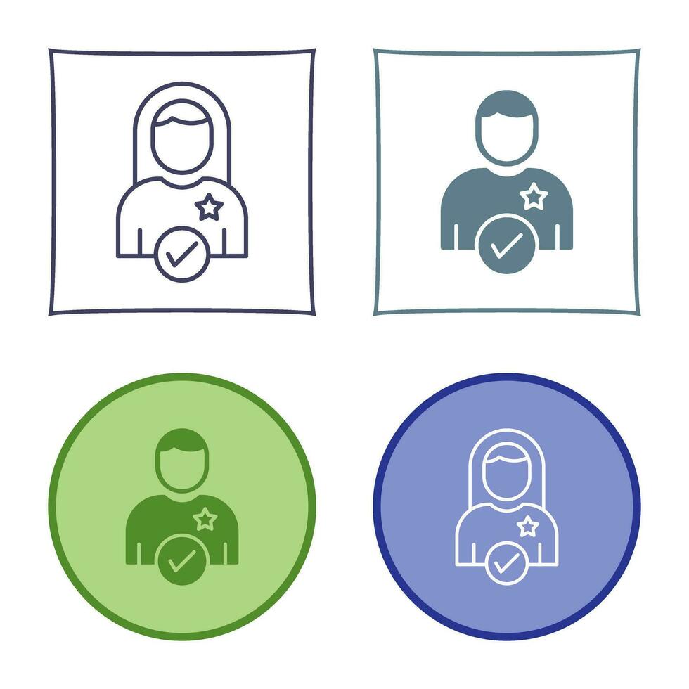 Candidate Vector Icon