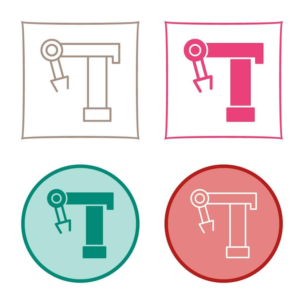 Robotic Arm Vector Icon
