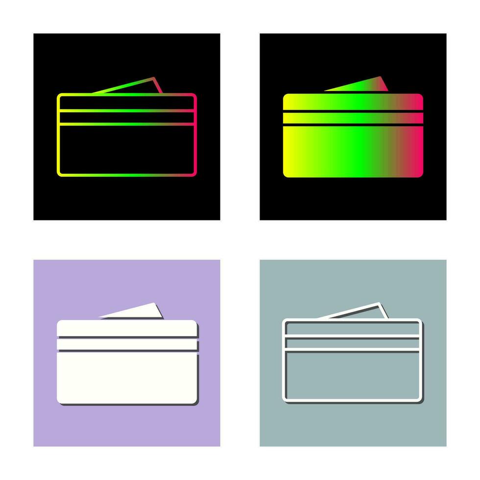 Unique Wallet Vector Icon