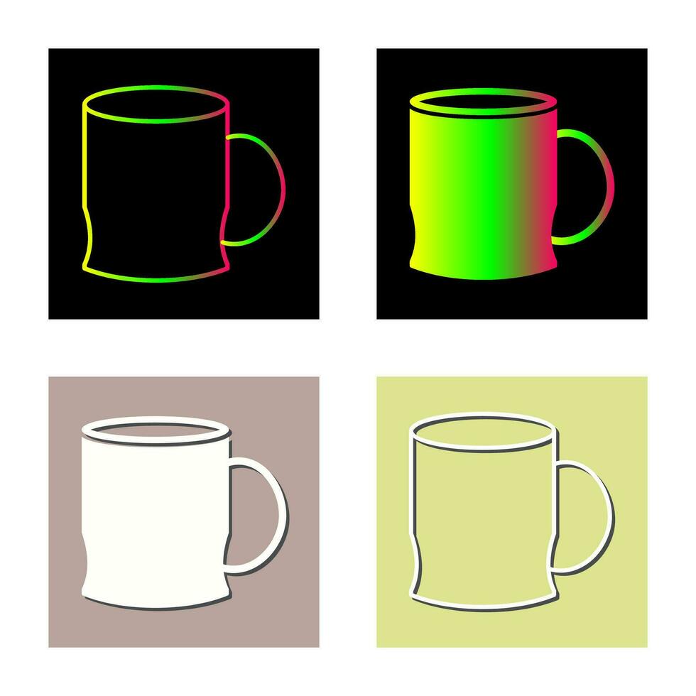 icono de vector de taza de café