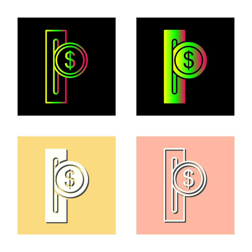 Slot for Coins Vector Icon