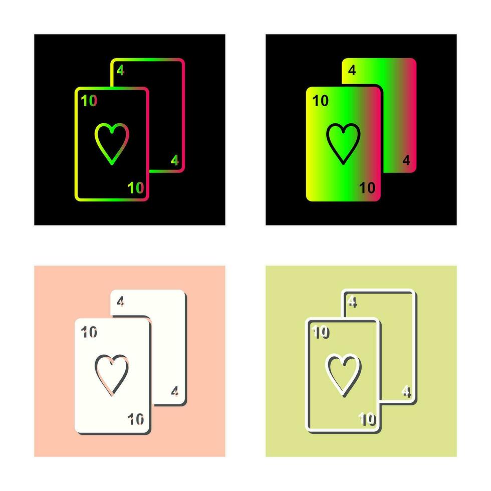 Playing Cards Vector Icon