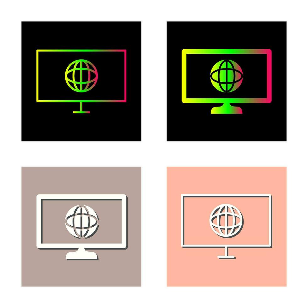 Unique Intranet Vector Icon