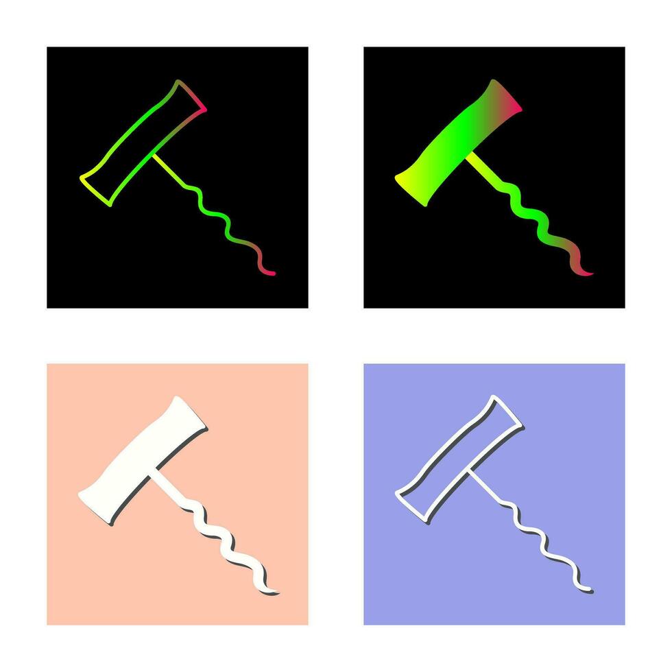 Unique Corkscrew Vector Icon