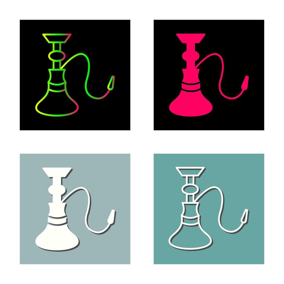 Unique Hookah Vector Icon