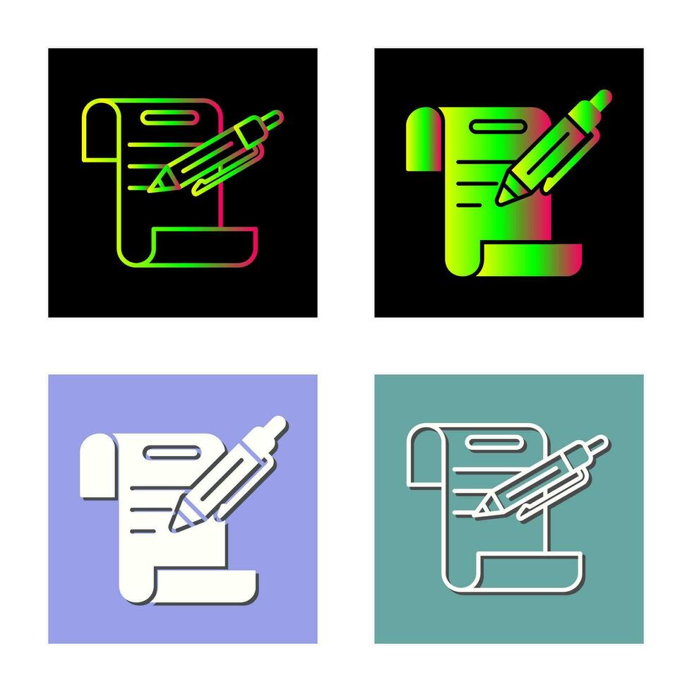 Contract Vector Icon