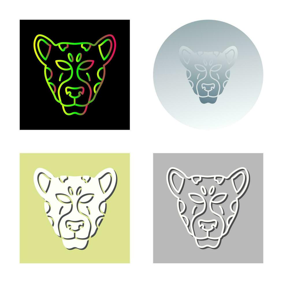 leopard Vector Icon