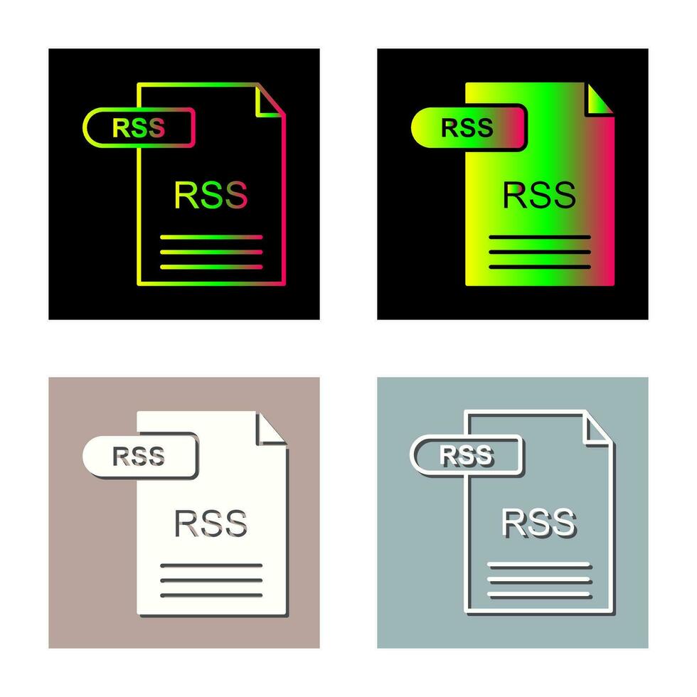 RSS Vector Icon