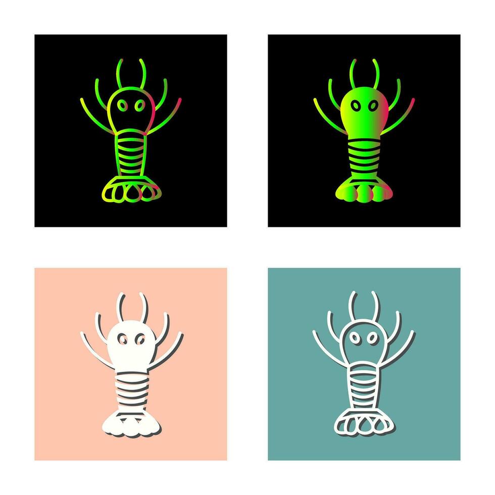 Lobster Vector Icon
