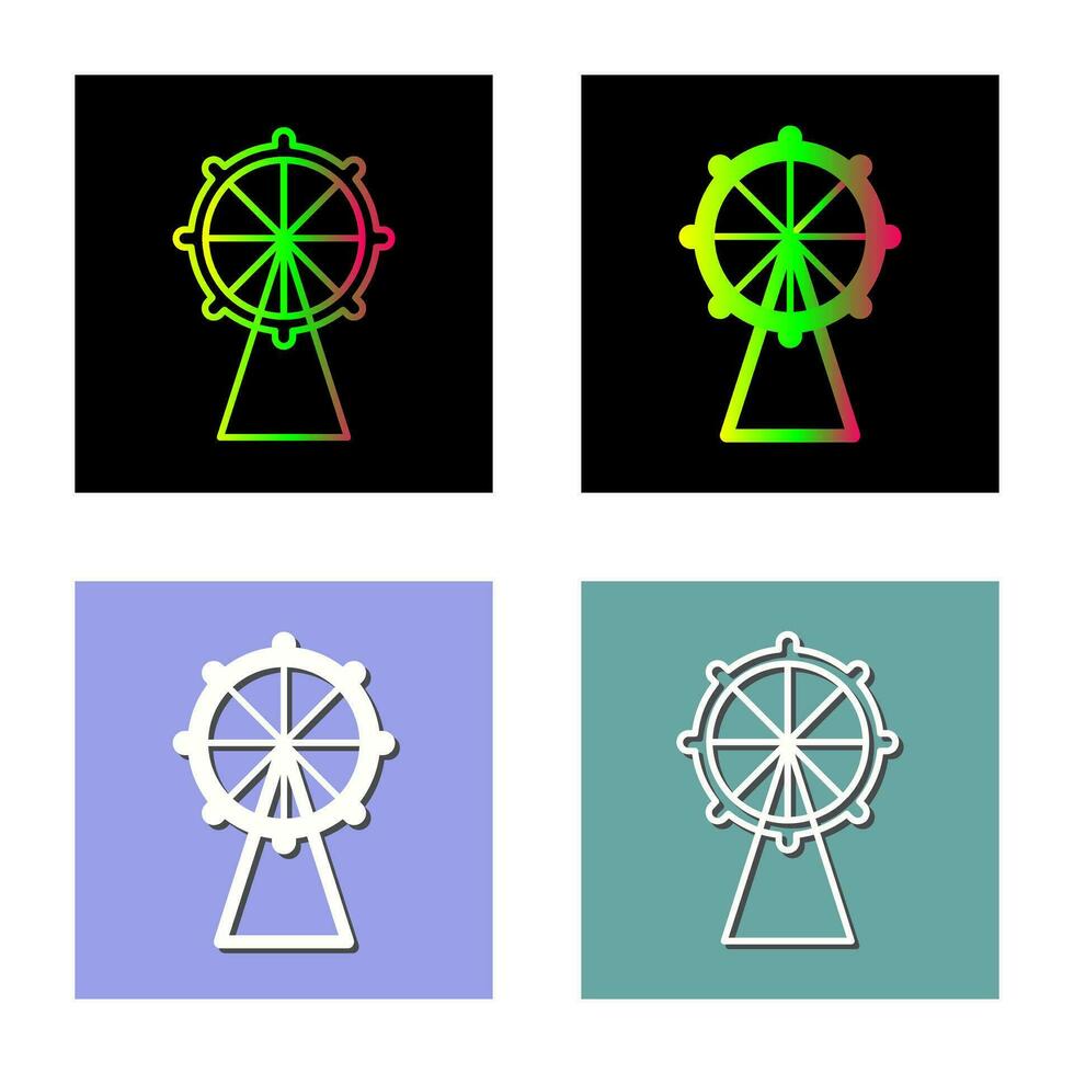 Ferris Wheel Vector Icon