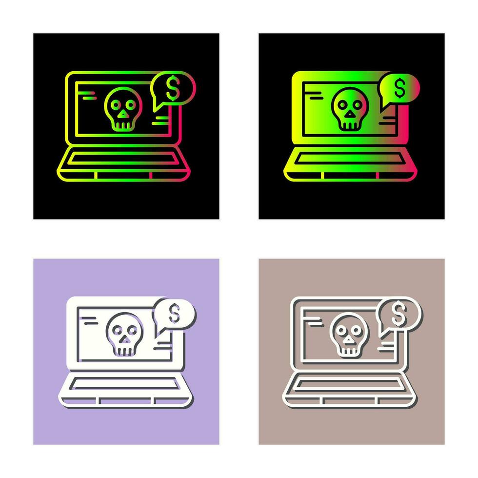 Online Fraud Vector Icon