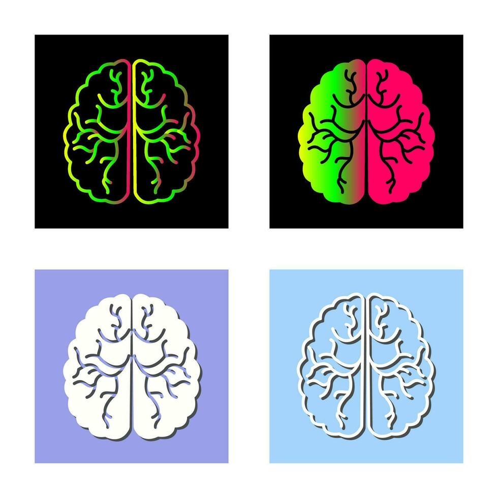 icono de vector de cerebro