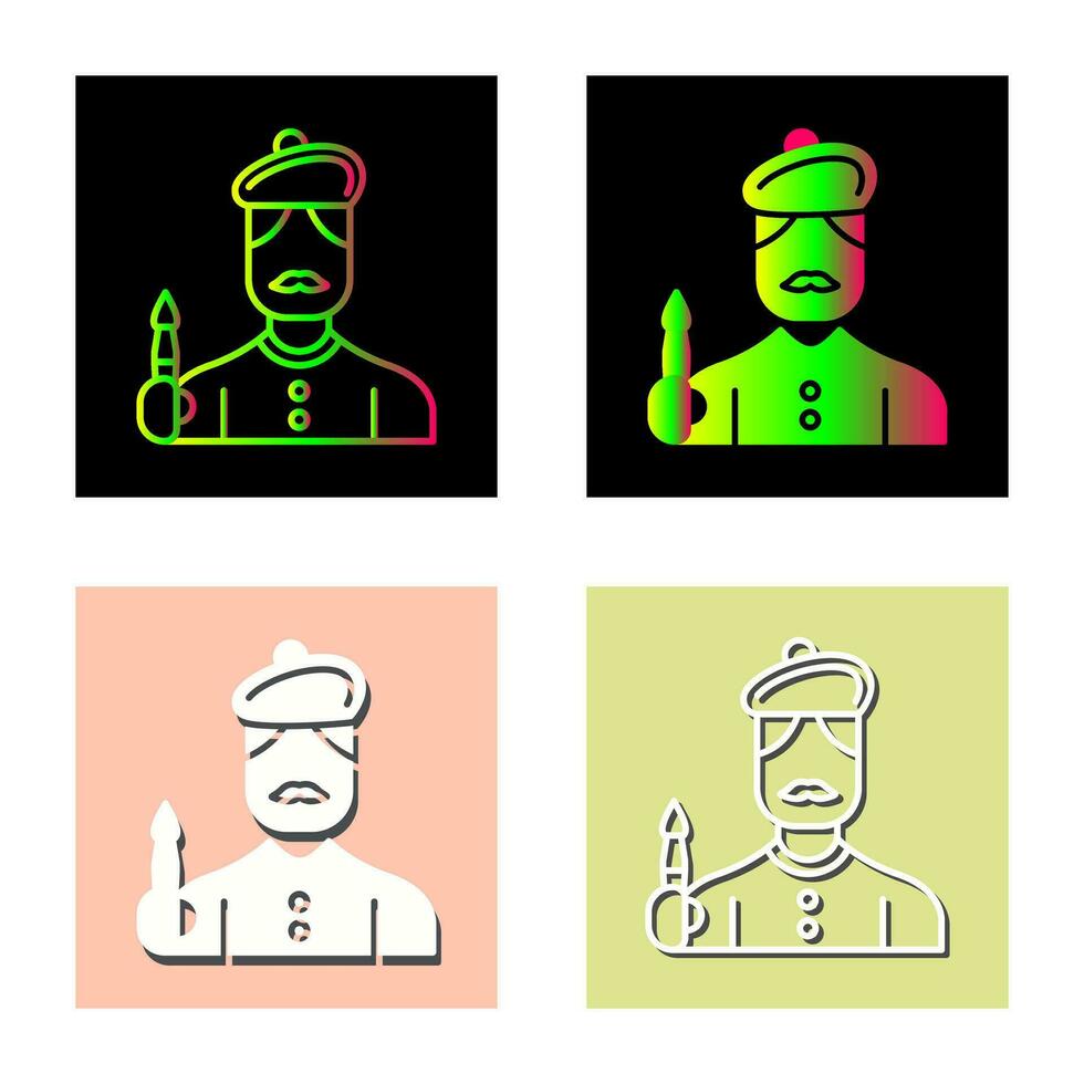 Artist Vector Icon