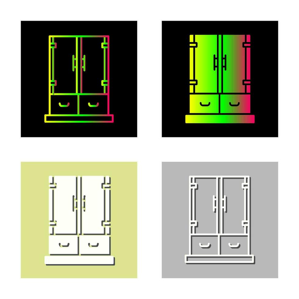 Cabinet Drawer Vector Icon