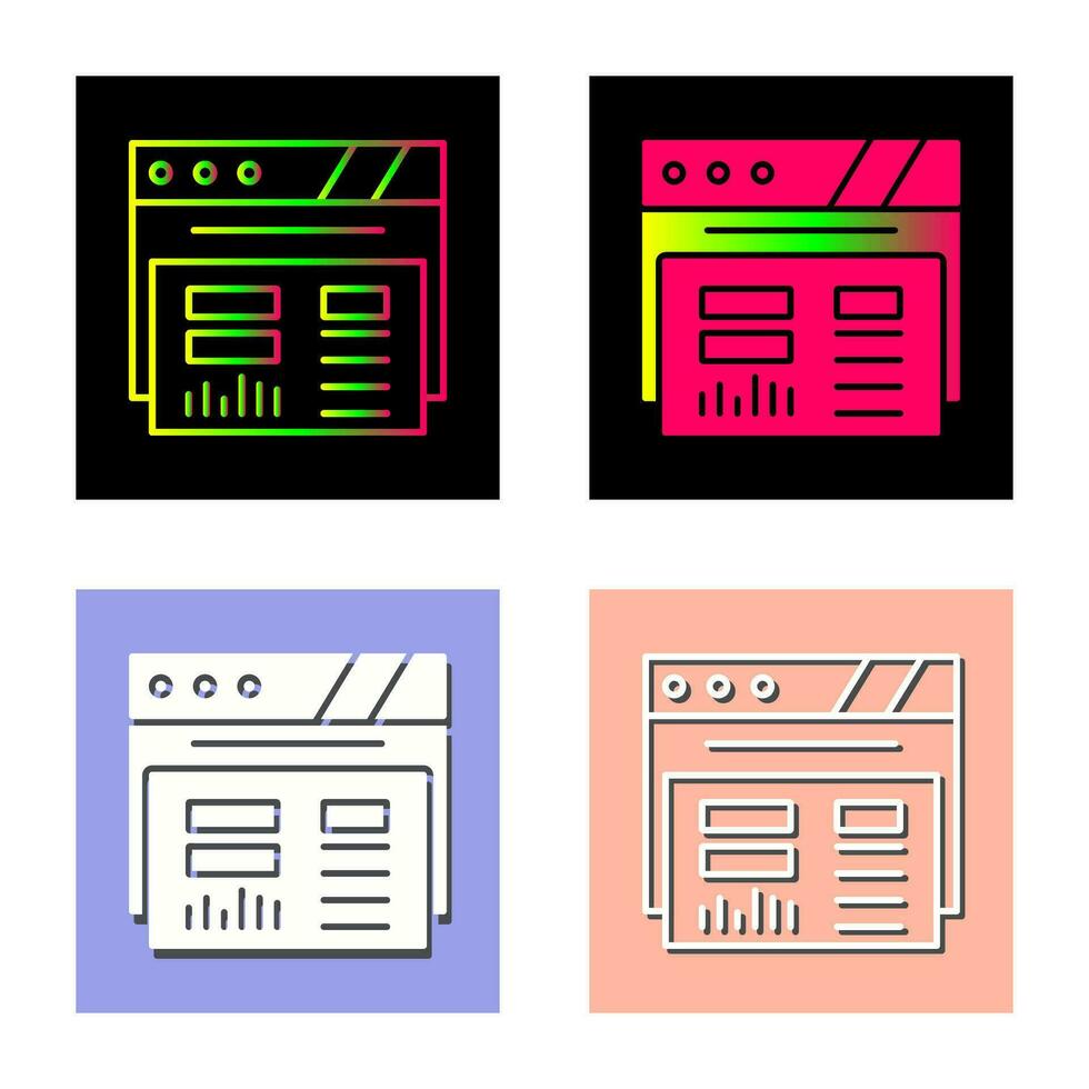 Dashboard Vector Icon