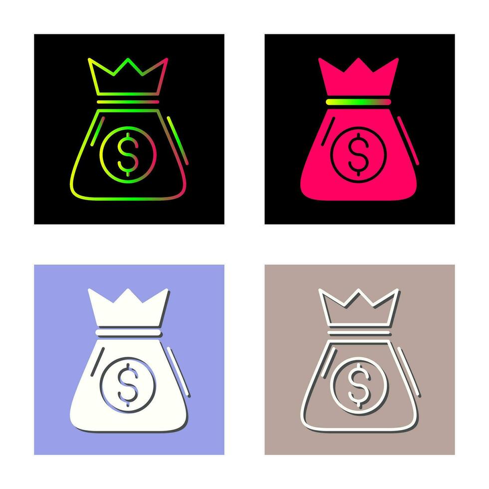 Money Bag Vector Icon