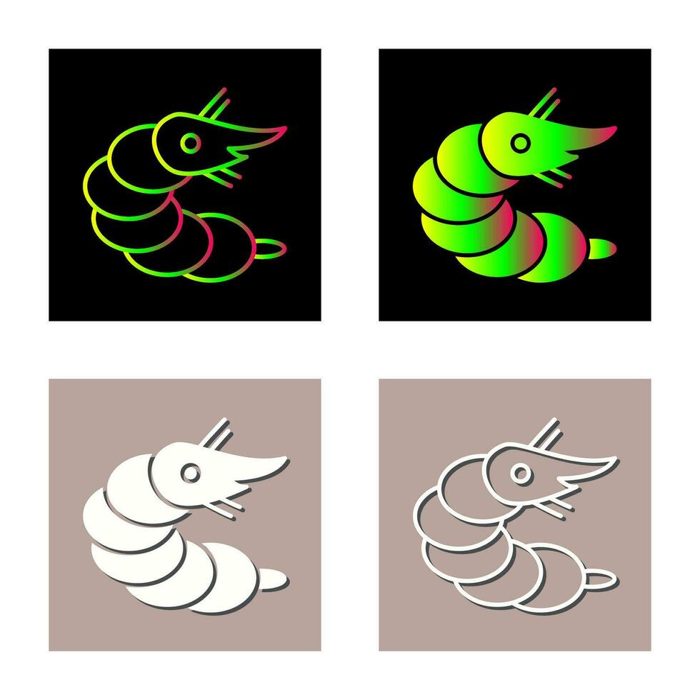 Shrimp Vector Icon