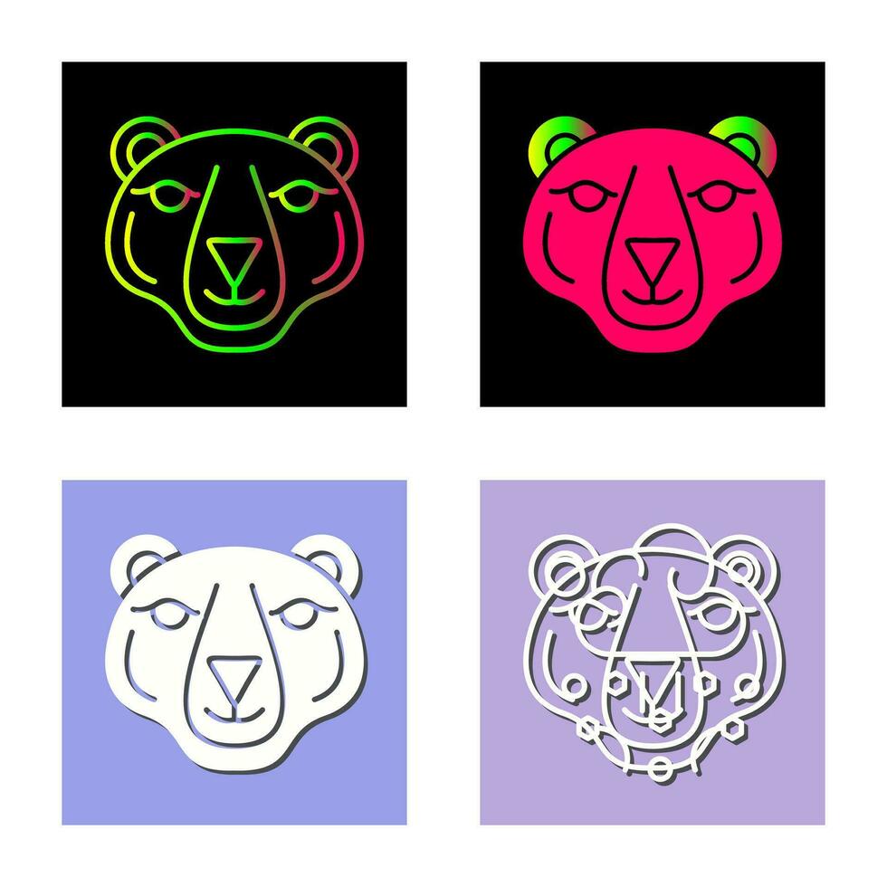 Polar Bear Vector Icon