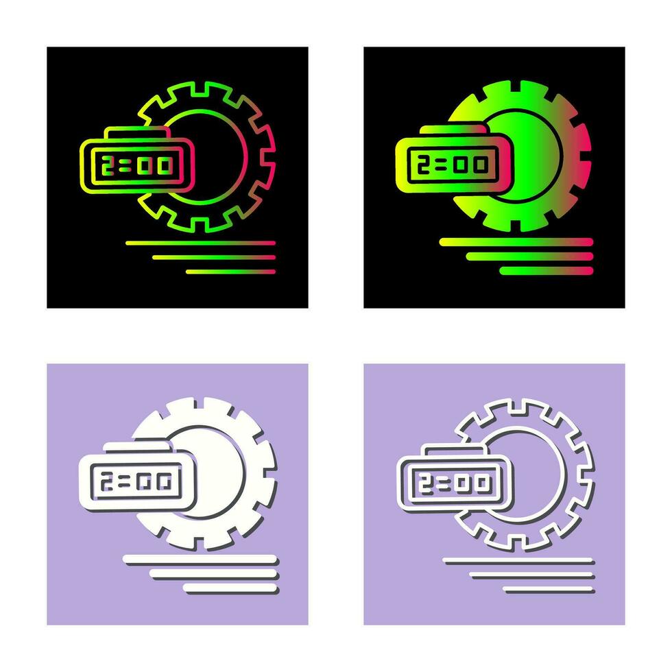 Time Management Vector Icon