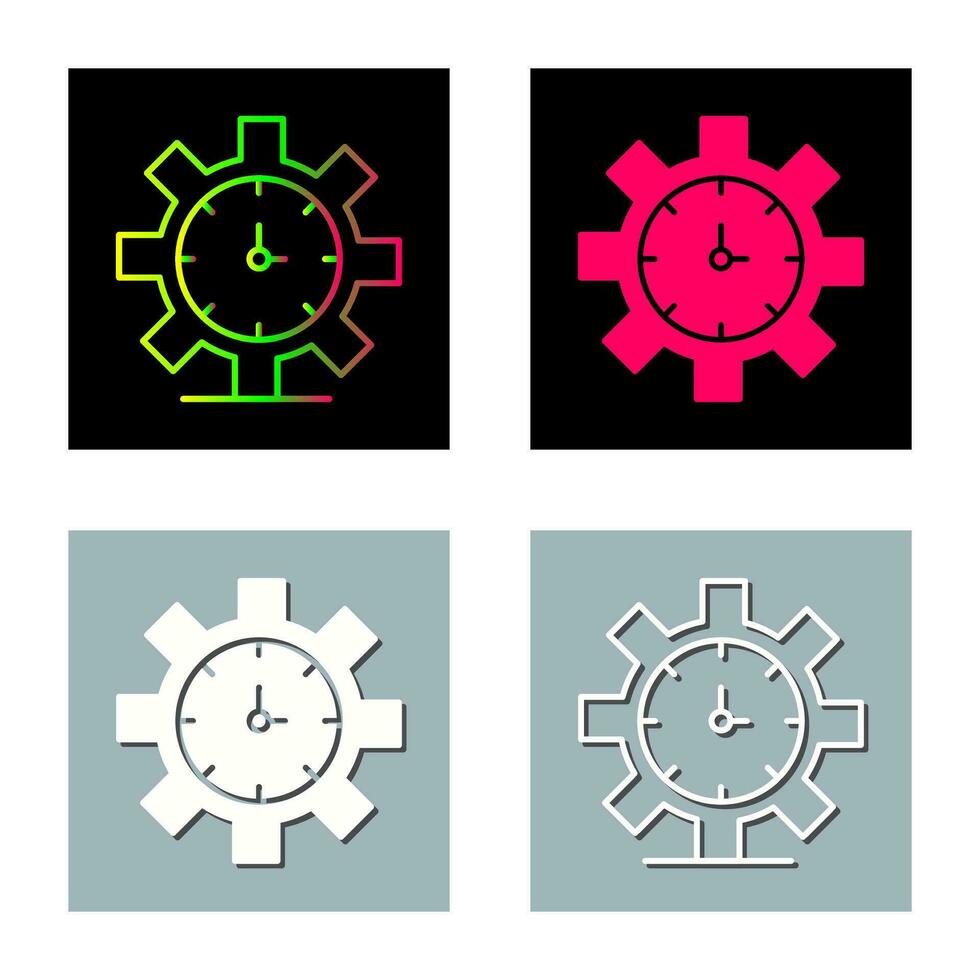 Time Management Vector Icon