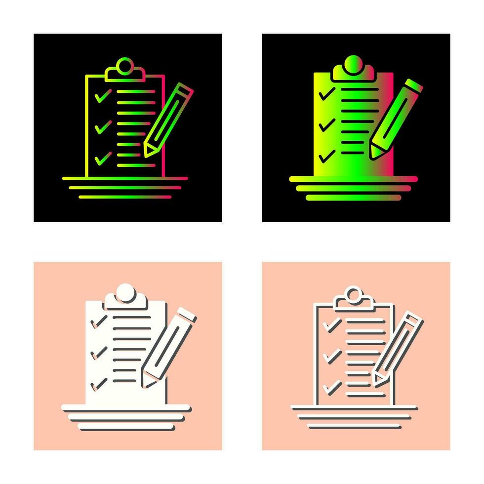 Check List Vector Icon
