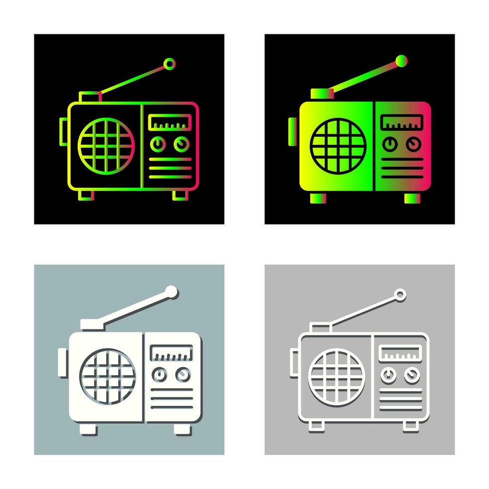 Radio Vector Icon