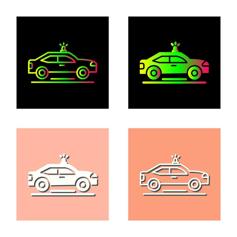 Police Car Vector Icon