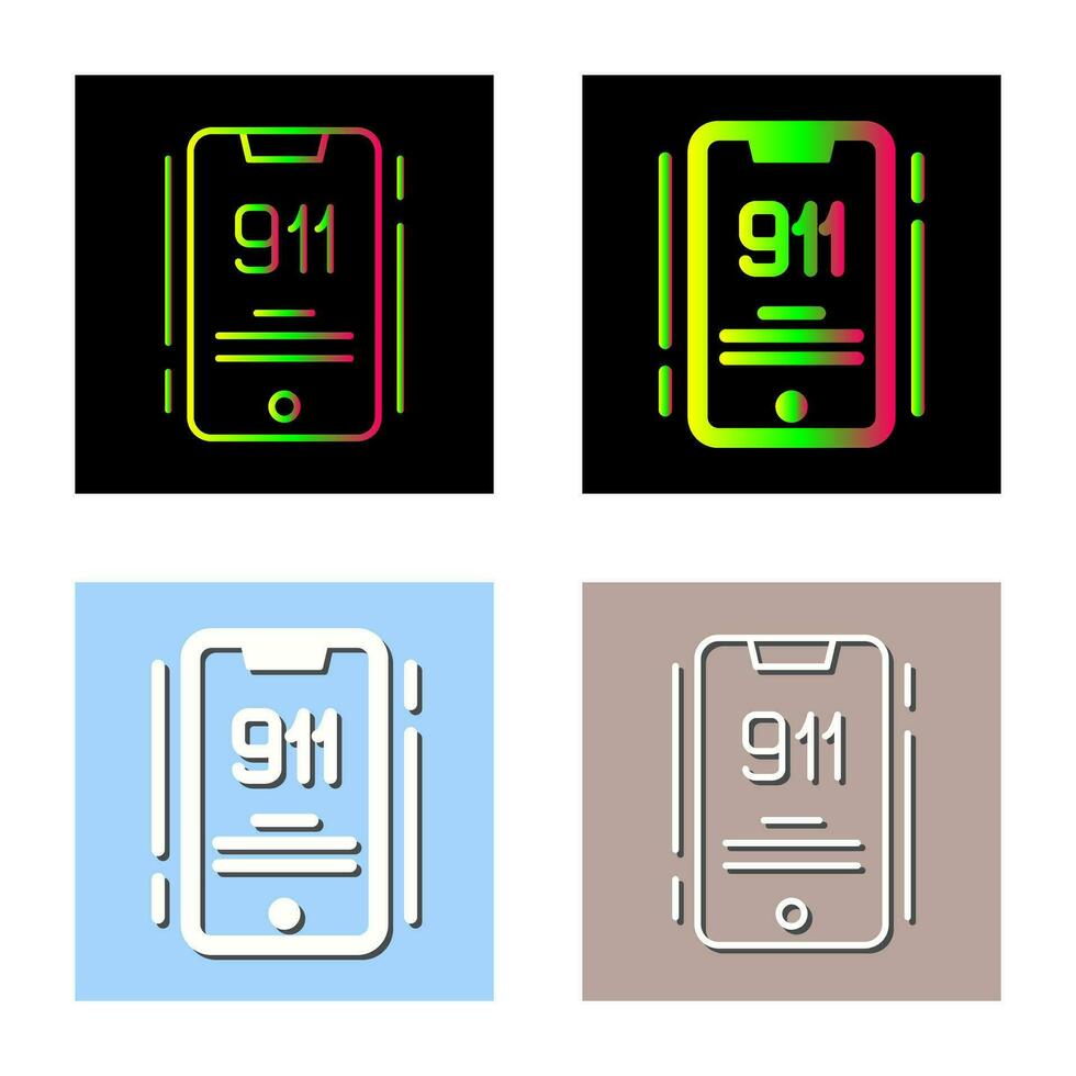 911 Vector Icon