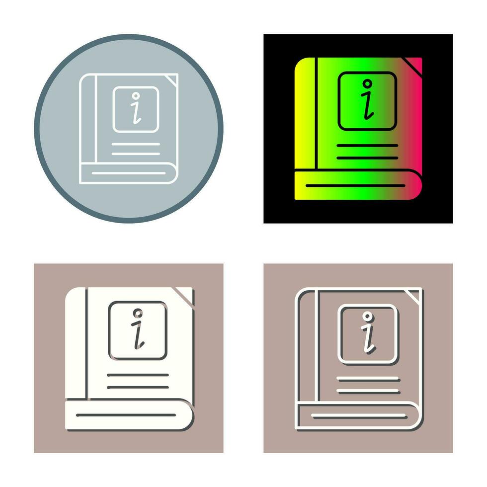 Information Vector Icon