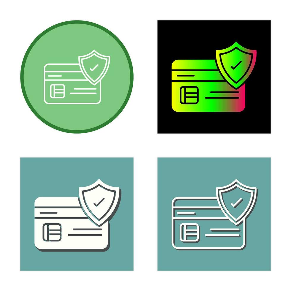 Card Protection Vector Icon