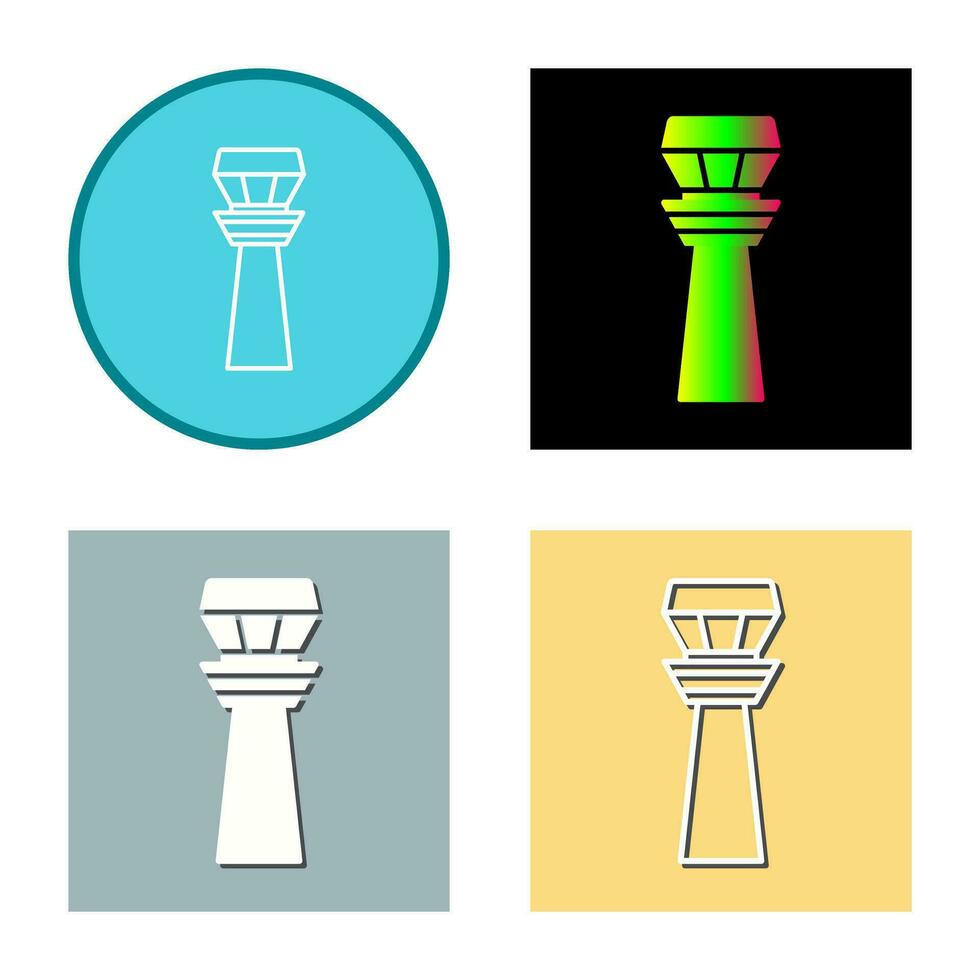 Control Tower Vector Icon