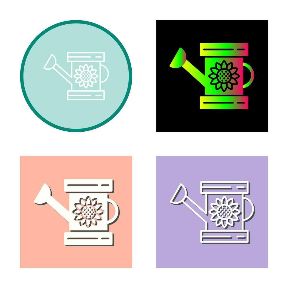 Watering Can Vector Icon