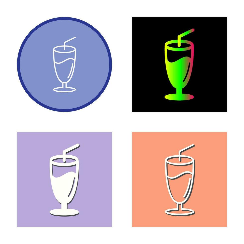 Milkshake Vector Icon