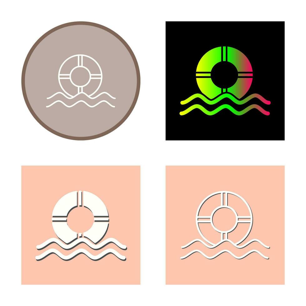 Float Vector Icon