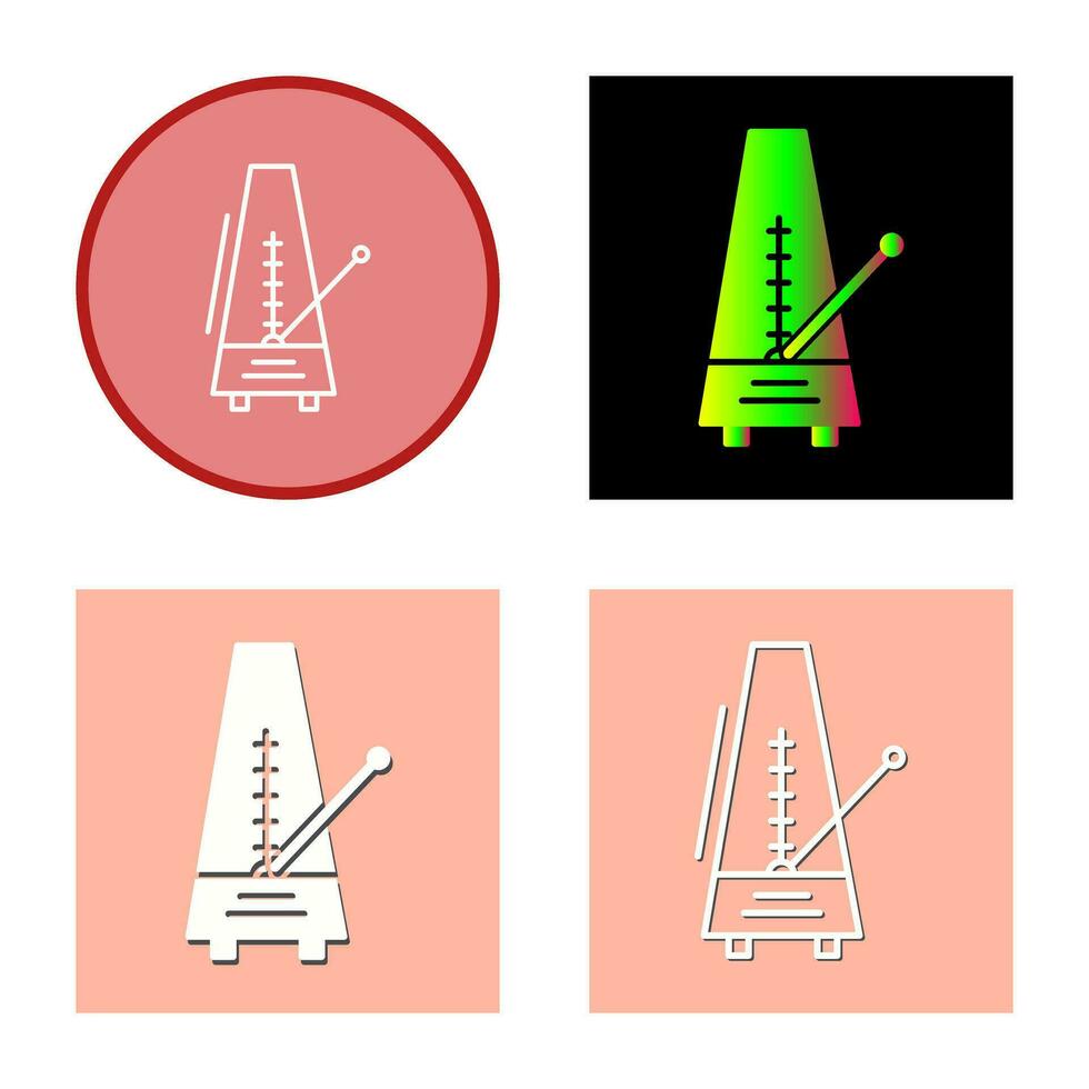 Metronome Vector Icon