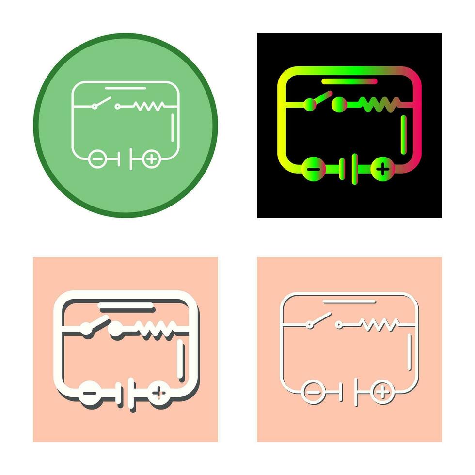Electrical Circuit Vector Icon