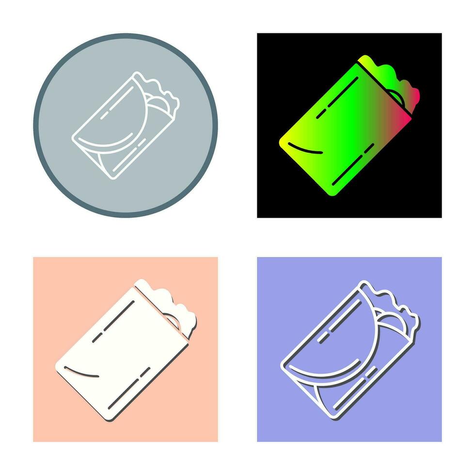 Kebab Vector Icon