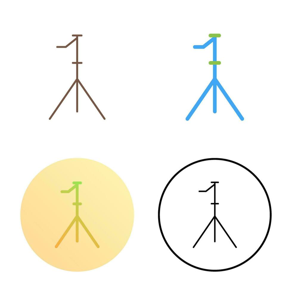 Unique Stand Vector Icon
