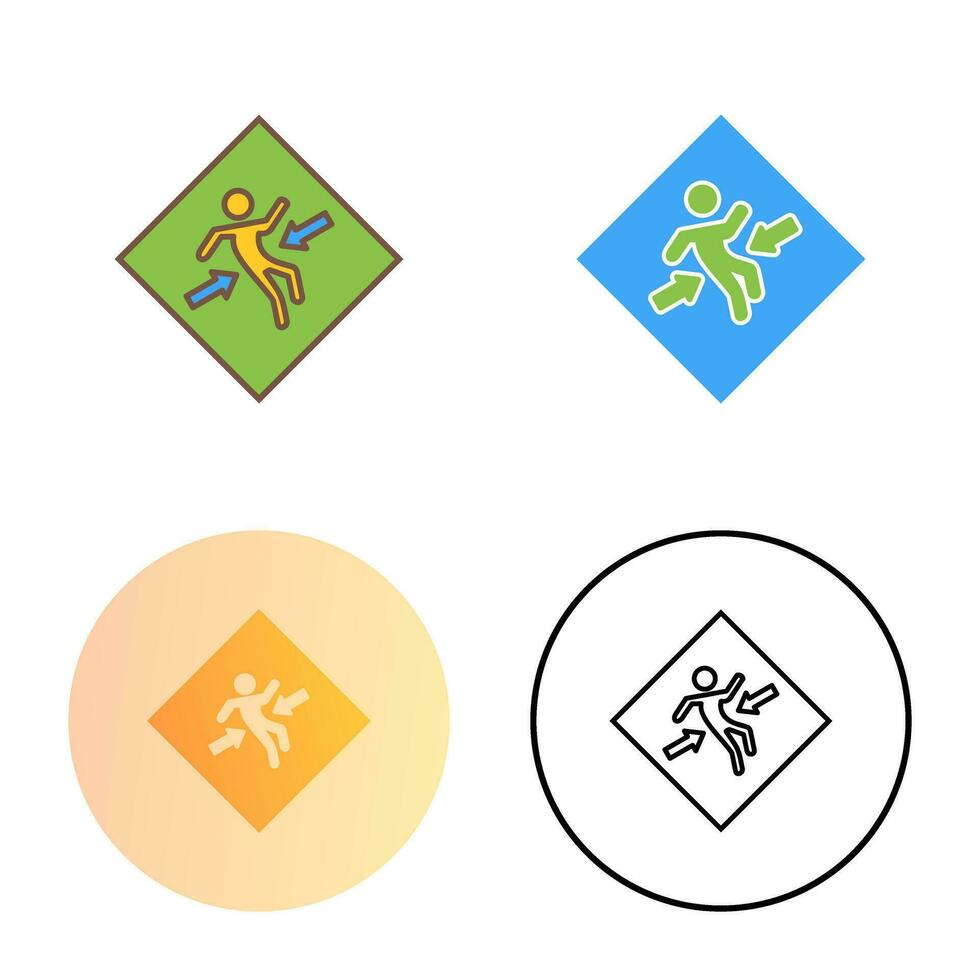 Crush Zone Vector Icon