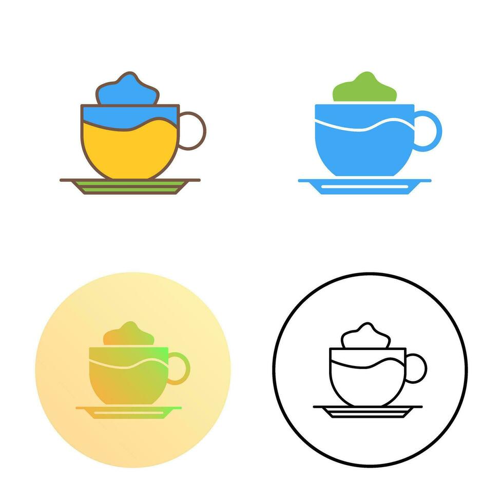 Latte Vector Icon