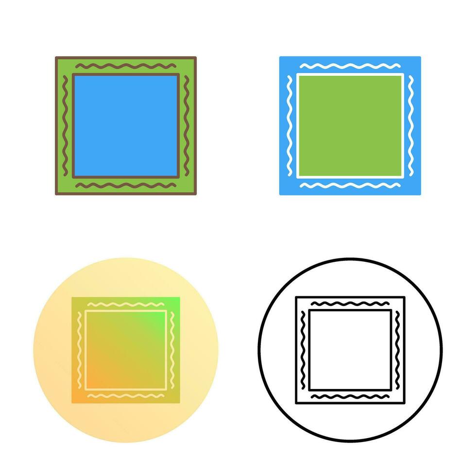 Unique Frame Vector Icon