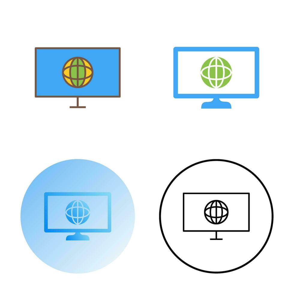 Unique Intranet Vector Icon