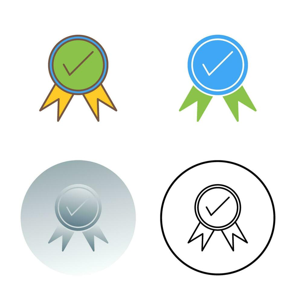 Unique Quality Control Vector Icon