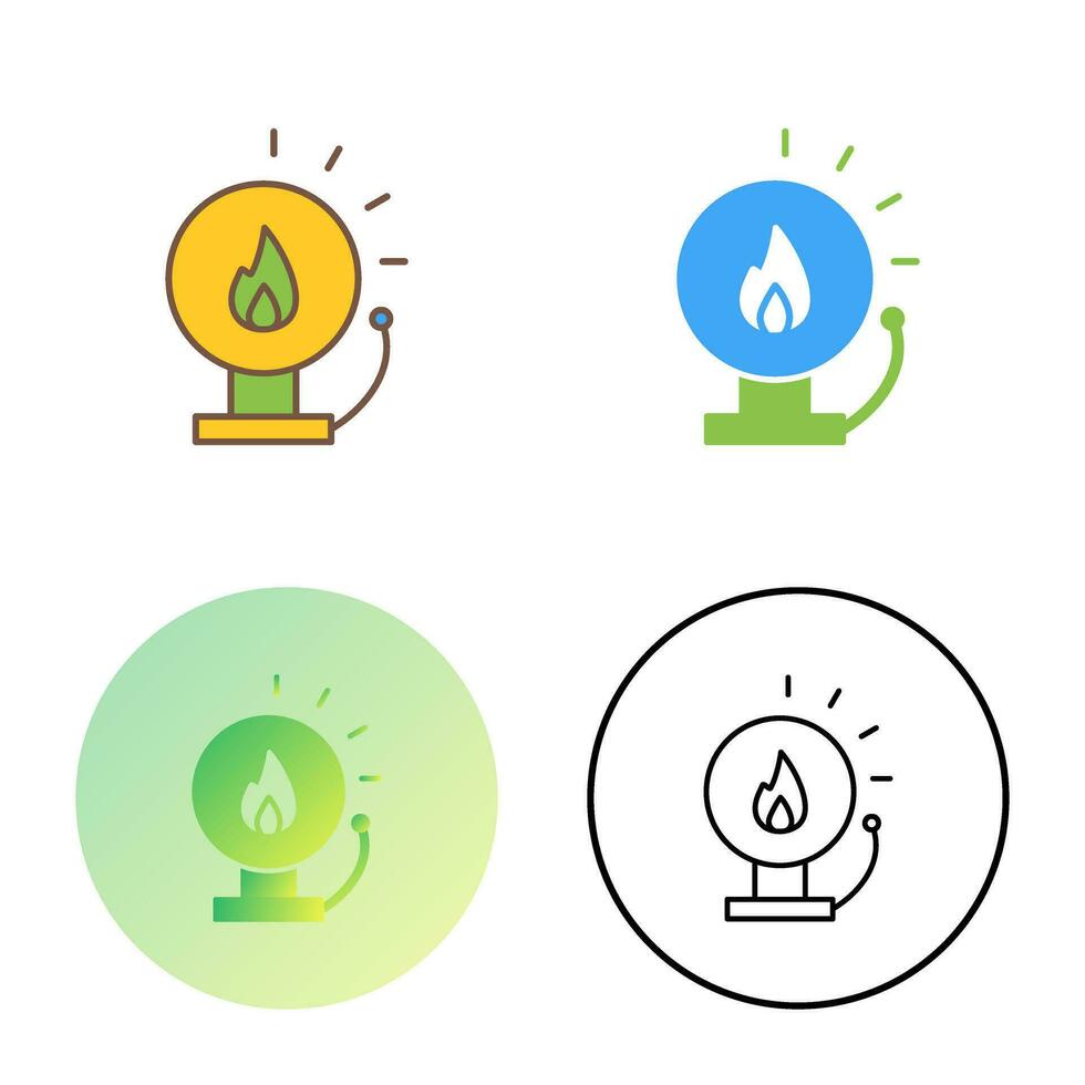 Unique Fire Alert Vector Icon