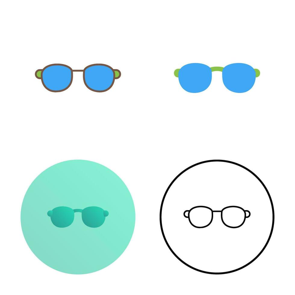 icono de vector de gafas de sol